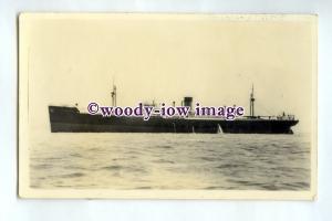 pf0229 - Lancashire Shipping Cargo Ship - Thurland Castle , built 1929  postcard