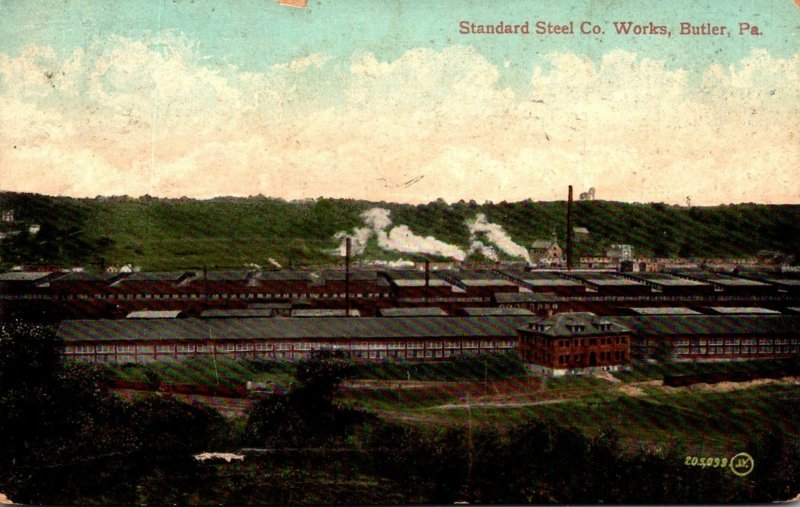 Pennsylvania Butler Standard Steel Company 1908