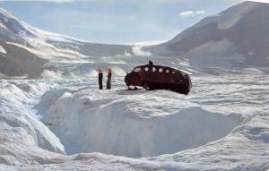 Snowmobile Bus on Athabasca Glacier