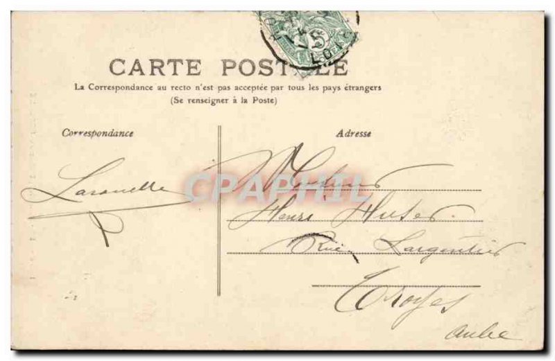 Roanne - Statue Populle - Old Postcard