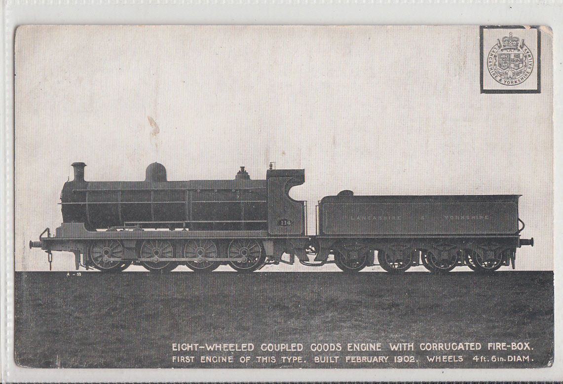Corrugated Fire Box Train Locomotive 