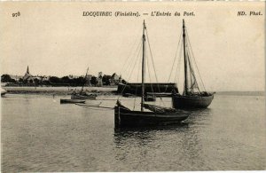CPA Locquirec - L'Entree du Port (1033318)