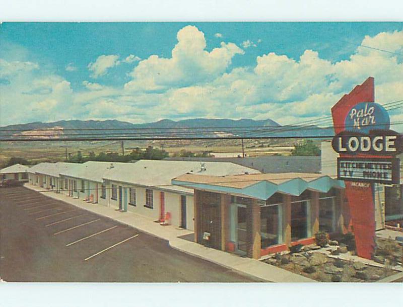 Unused Pre-1980 PALOMAR MOTEL Colorado Springs Colorado CO u1375@