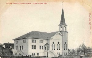 New First Christian Church, Forest Grove, Oregon 1911 Vintage Postcard