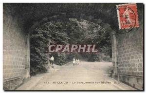 Postcard Old St Cloud Park Released On Sevres