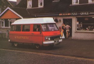 Worsley Manchester Post Bus Office Kodak Camera Sign Postcard