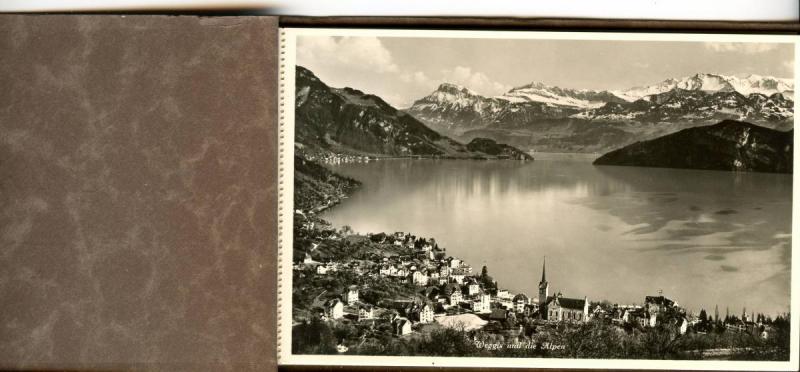 Switzerland - Mt. Rigi. Set of 12 RPPC's in bound booklet