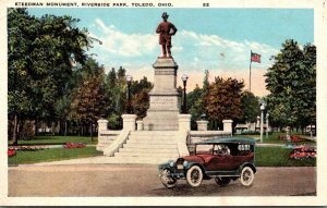 Ohio Toledo Riverside Park Steedman Monument