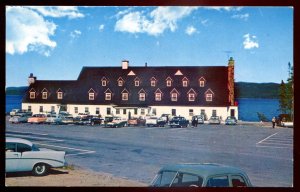 dc1190 - LAURENTIDE PARK Quebec Postcard 1960s Auberge L'Etape Inn