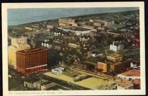 Ontario ~ WINDSOR The Tunnel Plaza from the Air - PECO - WB