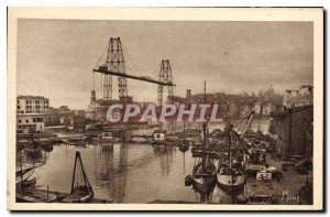 Postcard Old Marseilles Transporter Bridge