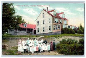 c1910's View Of Fresh Air Home Haines Falls New York NY Antique Postcard 