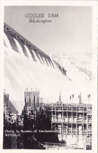 Photo By Bureau Of Reclamtion Coulee Dam Washington Real Photo