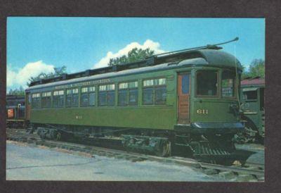 QC Interurban Trolley Train Car MONTREAL GRANBY QUEBEC