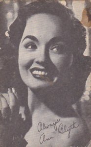 Vintage Arcade Card Ann Blyth