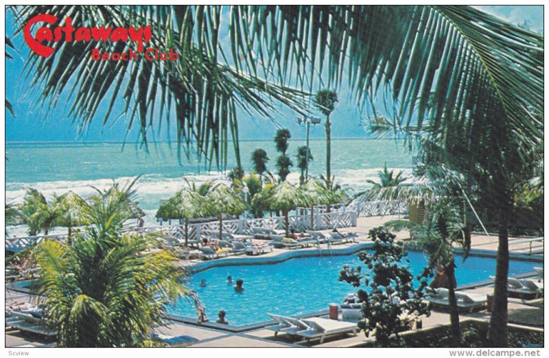 MIAMI BEACH, Florida, PU-1987; Castaways Beach Club