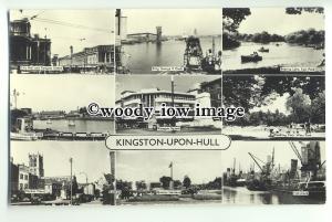 tp9253 - Yorks - Multiview x 9 of Various Places, Kingston-upon- Hull - Postcard 