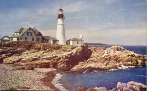 Portland Head Light on Casco Bay - Portland, Maine