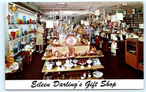 SEEKONK, MA Massachusetts~ EILEEN DARLINGS'S GIFT SHOP c1960s Roadside  Postcard