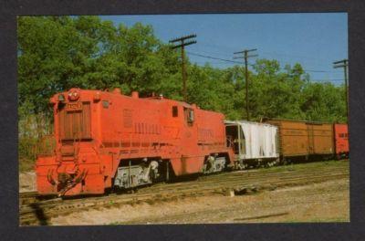 IN Elgin & Joliet Eastern Railroad Train Locomotive GRIFFITH INDIANA Postcard