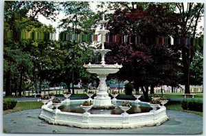 The Fountain at the Main Entrance of Old Main, Shippensburg State College, PA