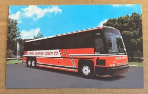 UNUSED PC - PEORIA CHARTER COACH TOURS, 2600 N.E. ADAMS ST., PEORIA, ILLINOIS