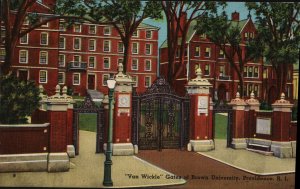 Van Wickle Gates of Brown University, Providence, R.I.   PC