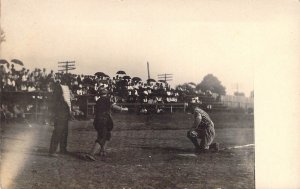 RPPC, c.'12, Quincy IL Baseball, 17th-18th st Syf to Cedar, #1,Old Post Card