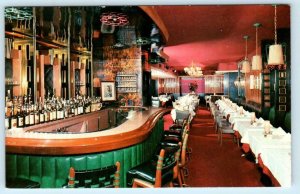 NEW YORK, NY ~ Interior EBERHARDT'S HOUSE OF VIENNA 1950s-60s Roadside  Postcard