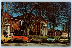 Anderson South Carolina SC Postcard Anderson College Showing Park Campus c1960