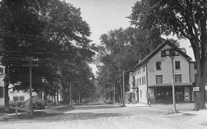 Bethel ME Dirt Main Street Storefront Advertising Signage RPPC