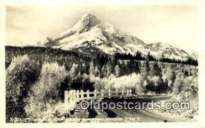 Real Photo - Mt Hood - Oregon