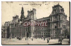 Old Postcard Paris l & # 39Hotel Town