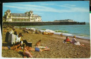 England The Beach and South Parade Pier Southsea - posted 1971