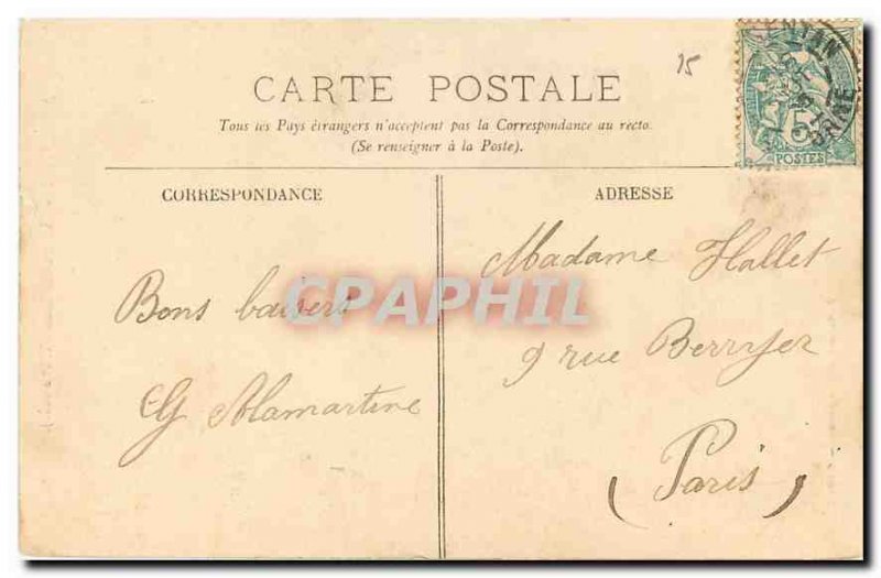 Old Postcard Argentan Vieux Chateau