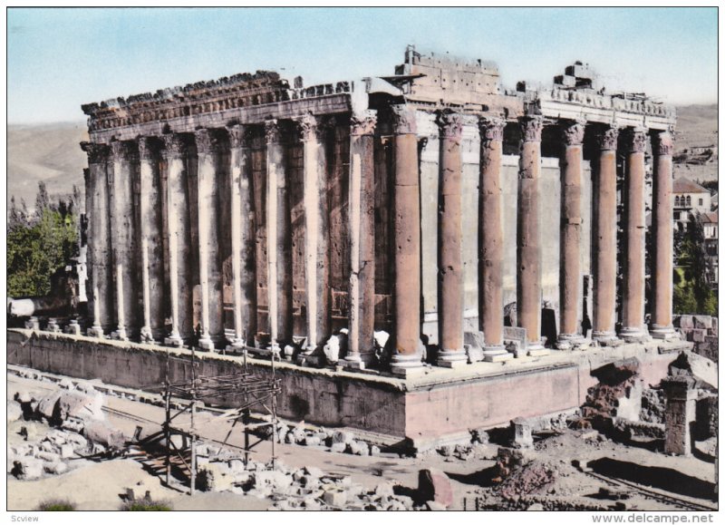 RP, Temple De Bacchus, BAALBEK, Lebanon, 1920-1940s