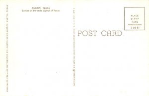 State Capital Of Texas Postcard