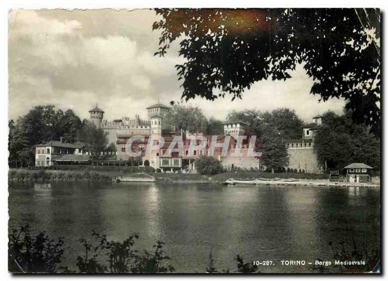 Modern Postcard Torino Borgo Mediavale