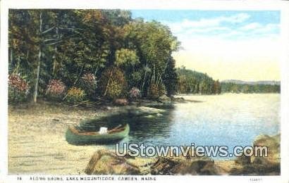 Lake Megunticook in Camden, Maine