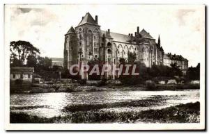 Old Postcard Sable Sur Sarthe L & # 39abbaye De Solesmes