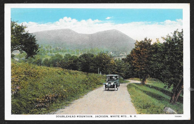 Doublehead White Mountains Jackson New Hampshire Unused c1910s