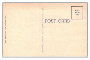 Des Moines Iowa Air View Postcard