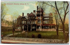 Postcard NY Albany Governor's Mansion