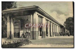 Old Postcard Colonnade Contrexeville Des Sources