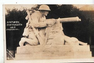 Hampshire Postcard - Statuary - Portsmouth War Memorial    DP647