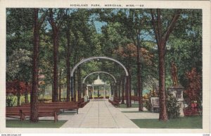 MERIDIAN, Mississippi, 1930-40s; Highland Park