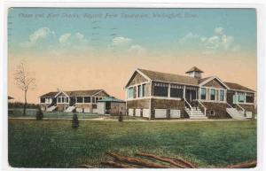 Chase & Hart Shacks Gaylord Fard Sanatorium Wallingford Connecticut postcard