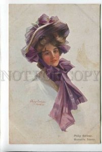 3184840 Lady in Hat by Philip BOILEAU vintage RUSSIA RARE #112