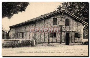 Old Postcard Ranquine The house of Depaul Birth of St. Vincent de Paul (1576)