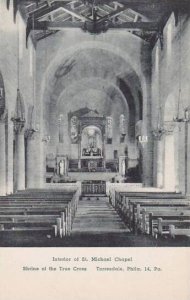 Pennsylvania Philadelphia Interior Of  Saint Michael Chapel Shrine Of The Tru...